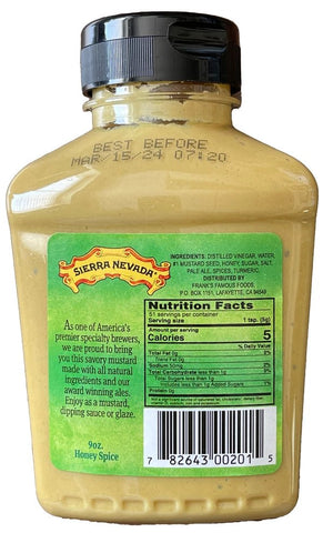 Sierra Nevada Pale Ale & Honey Spice Mustard - Pacific Flyway Supplies
