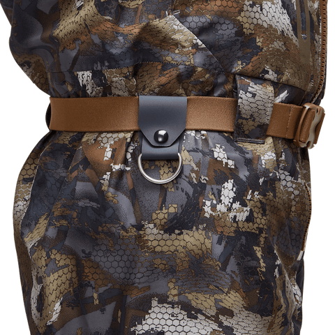 Sitka Gear Delta Zip Wader - Optifade Waterfowl Timber (Large 11 Boot) - Pacific Flyway Supplies