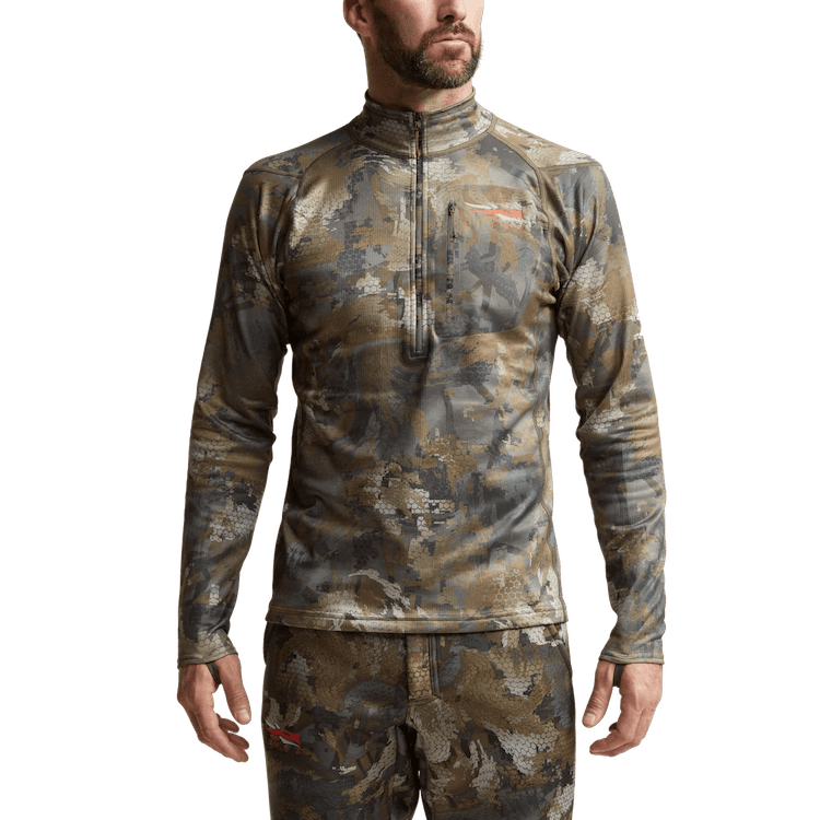 Sitka Midweight Zip-T - Optifade Waterfowl Timber - Pacific Flyway Supplies