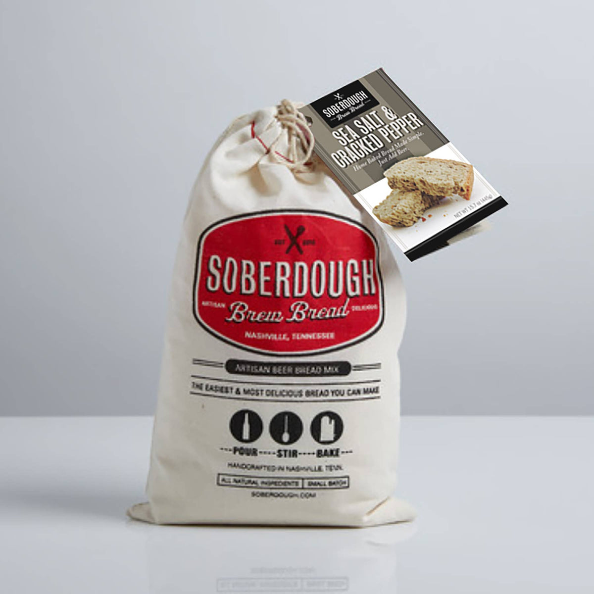 Soberdough - Sea Salt and Cracked Pepper - Pacific Flyway Supplies