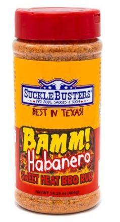 Sucklebusters Bamm Habanero BBQ Rub - Pacific Flyway Supplies