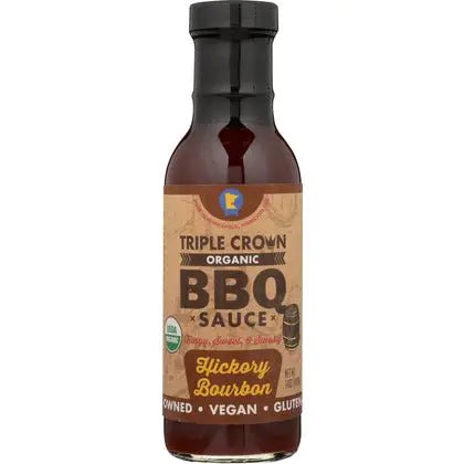 Triple Crown Organic BBQ Sauces - Hickory Bourbon 15oz - Pacific Flyway Supplies