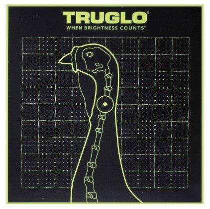 Truglo TG-12A6 Tru-See Self-Adhesive Paper Turkey Black/Green 6 Per Pkg - Pacific Flyway Supplies
