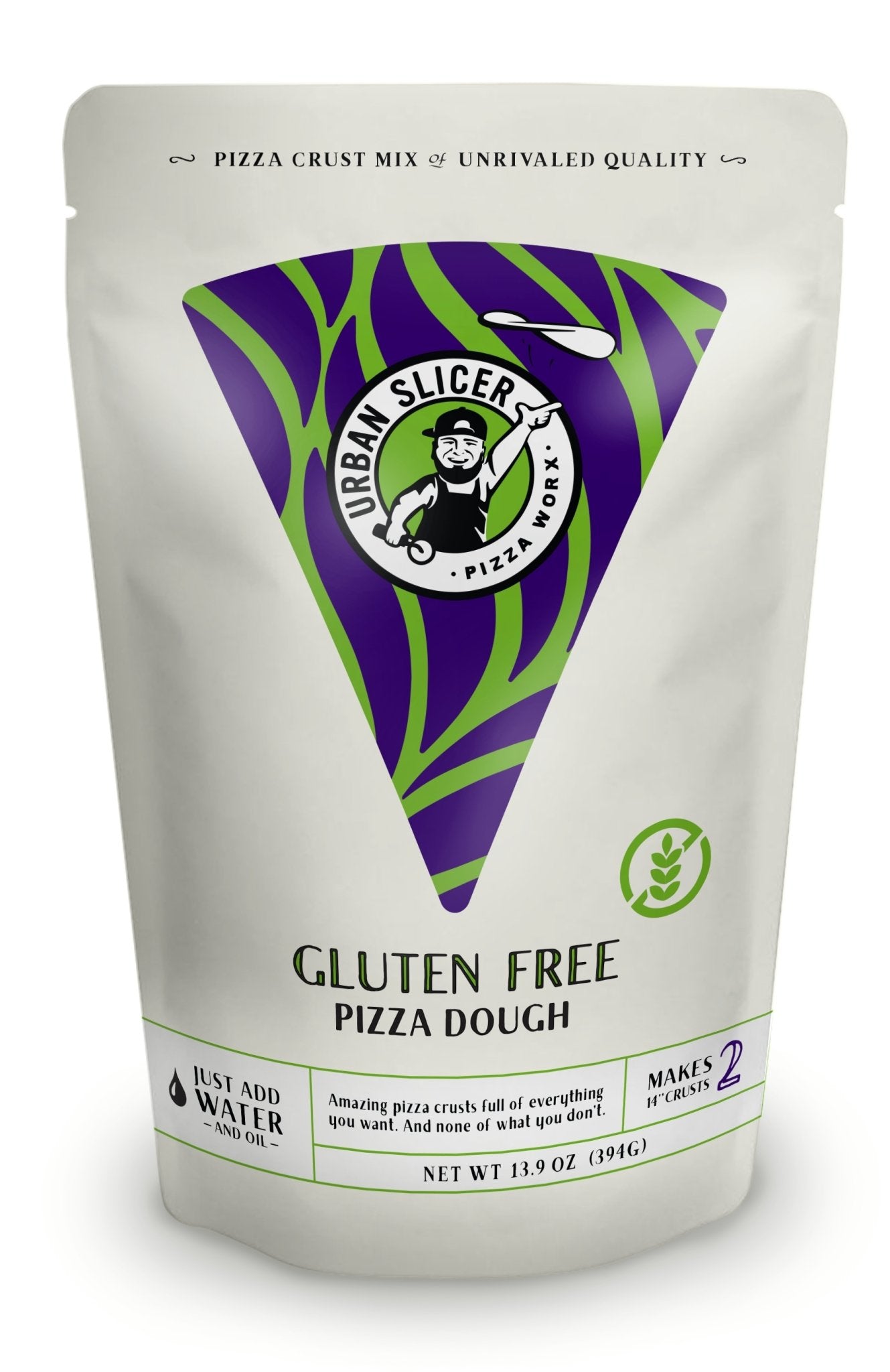 Urban Slicer Pizza Worx - Gluten Free Pizza Dough Mix - Pacific Flyway Supplies