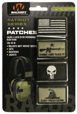 Walkers Patriot Muff Patch Kit American Flag Version Velcro - Pacific Flyway Supplies