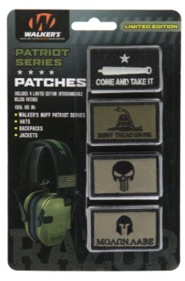 Walkers Patriot Muff Patch Kit Come & Take It Version Velcro - Pacific Flyway Supplies
