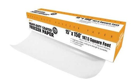 Weston Heavy Duty Freezer Paper With Cutter Box 15 In X 150 Ft Roll - Pacific Flyway Supplies