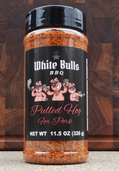White Bulls BBQ- Pulled Hog for Pork - Pacific Flyway Supplies