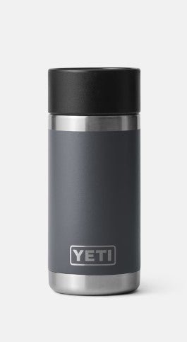Yeti Rambler 12 oz Bottle w/ Hotshot Cap - Charcoal - Pacific Flyway Supplies