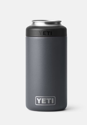 Yeti Rambler 16 oz Colster Tall Can Insulator - Charcoal - Pacific Flyway Supplies