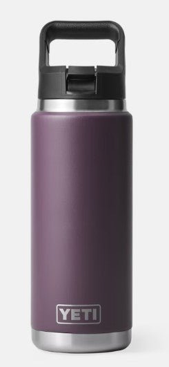 Yeti Rambler 18 oz Bottle with Straw Cap - Peak Purple - Pacific Flyway Supplies