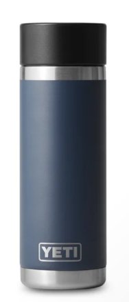 Yeti Rambler 18oz Bottle with Hotshot Cap Navy - Pacific Flyway Supplies