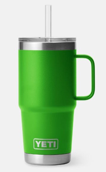 Yeti Rambler 25 oz Mug with Straw Lid - Canopy Green - Pacific Flyway Supplies