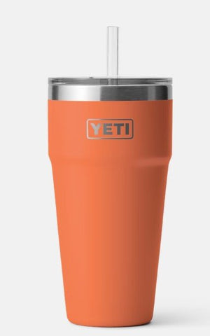 Yeti Rambler 26 oz Stackable Cup with Straw Lid - High Desert Clay - Pacific Flyway Supplies