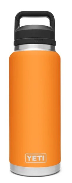 Yeti Rambler Bottle 36oz with Chug Cap - King Crab Orange - Pacific Flyway Supplies