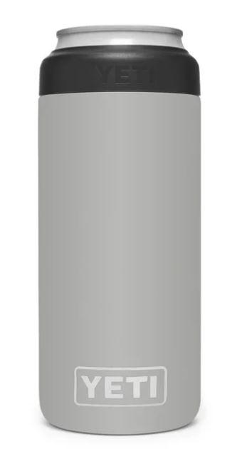 Yeti Rambler Colster Slim Can Insulator - Granite Gray - Pacific Flyway Supplies