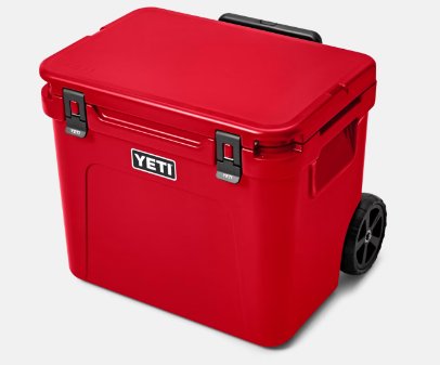 Yeti Roadie 60 - Rescue Red - Pacific Flyway Supplies