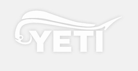 Yeti Window Decals - Mahi Mahi - Pacific Flyway Supplies