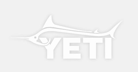 Yeti Window Decals - Marlin - Pacific Flyway Supplies