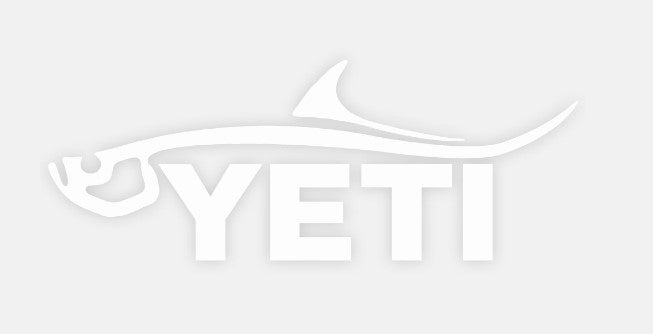 Yeti Window Decals - Tarpon - Pacific Flyway Supplies