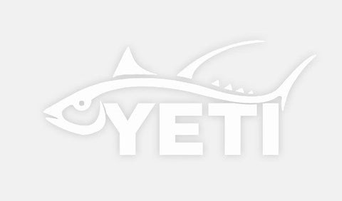 Yeti Window Decals - Tuna - Pacific Flyway Supplies